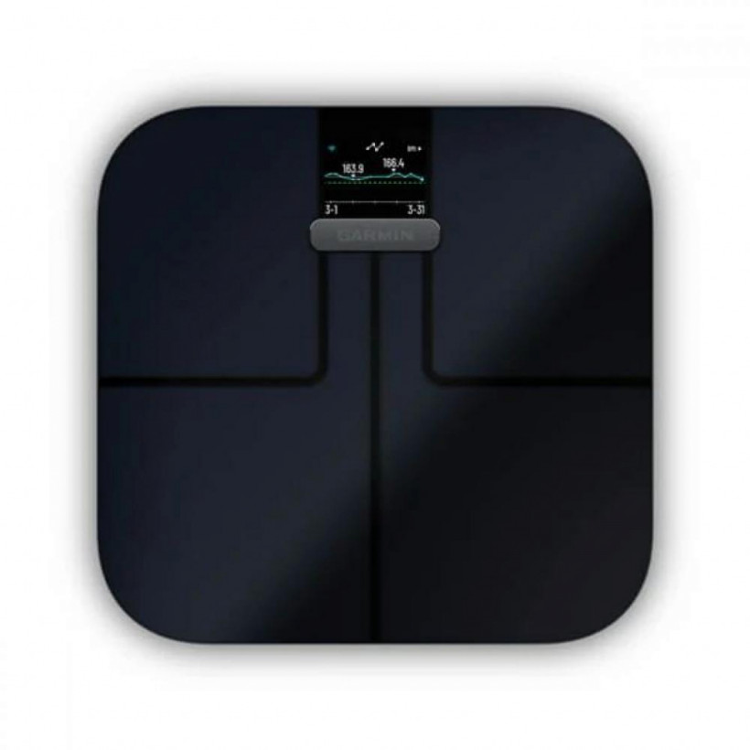 Ваги підлогові електронні Garmin Index S2 Smart Scale Black (010-02294-12)  Фото №1