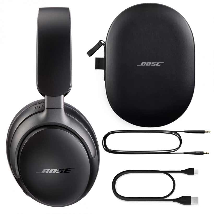 Навушники з мікрофоном Bose QuietComfort Ultra Headphones Black (880066-0100)  Фото №0