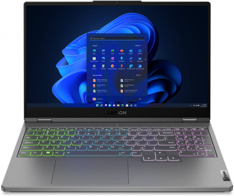 Ноутбук Lenovo Legion 5 15ARH7 Storm Grey (82RE003XPB)