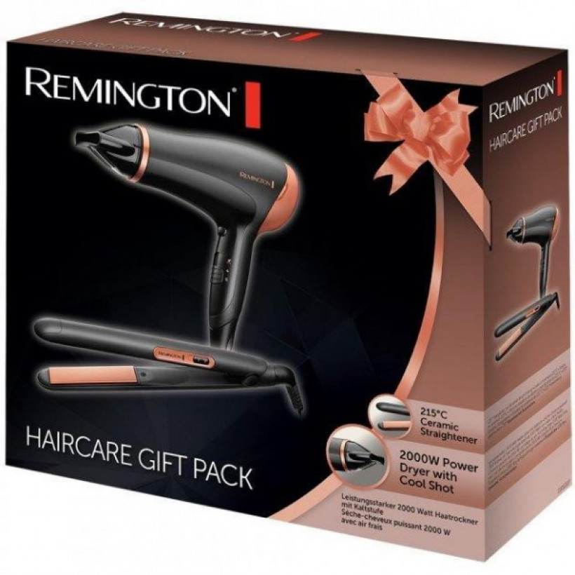 Фен + Утюжок для волос Remington Haircare Giftpack D3012GP  Фото №3