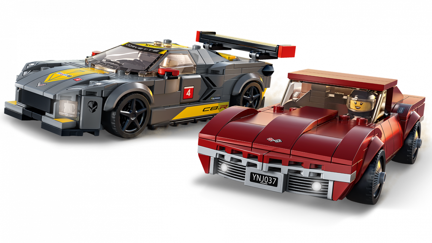 Блоковый конструктор LEGO Speed Champions Шевроле Corvette C8.R Race Car and 1968 Шевроле (76903)