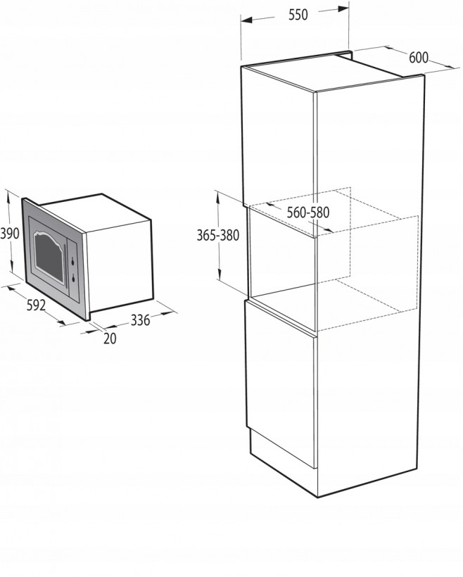 Мікрохвильовка з грилем Gorenje BM235CLI  Фото №0