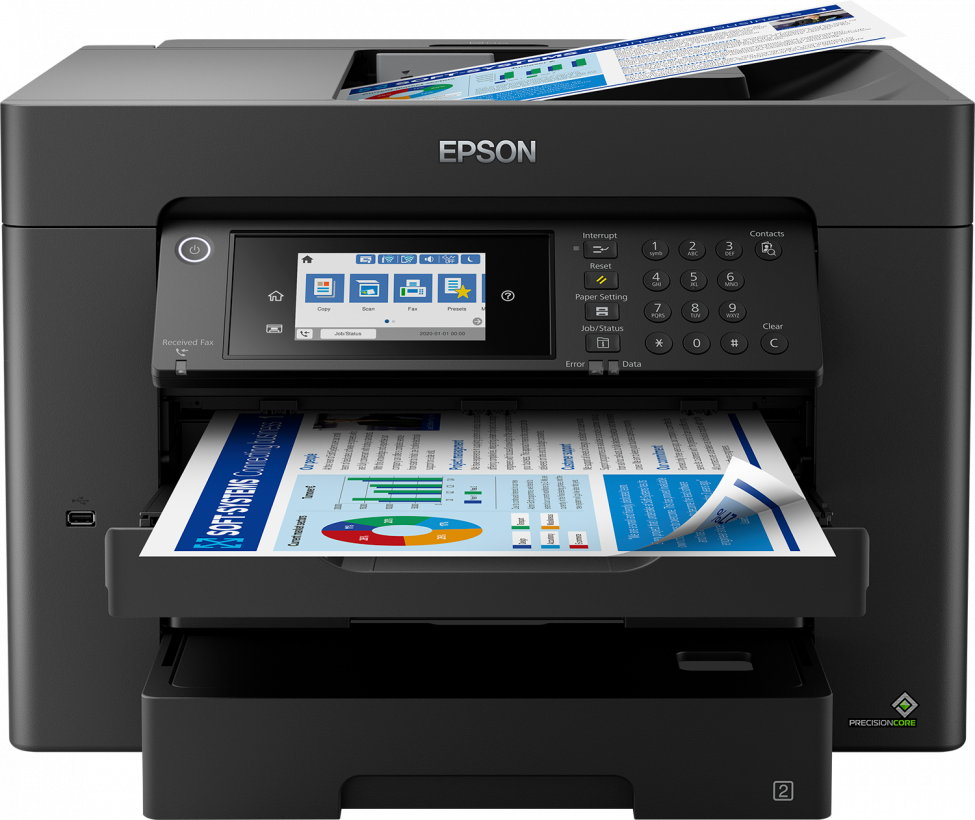 МФУ Epson WorkForce WF-7840DTWF (C11CH67402)