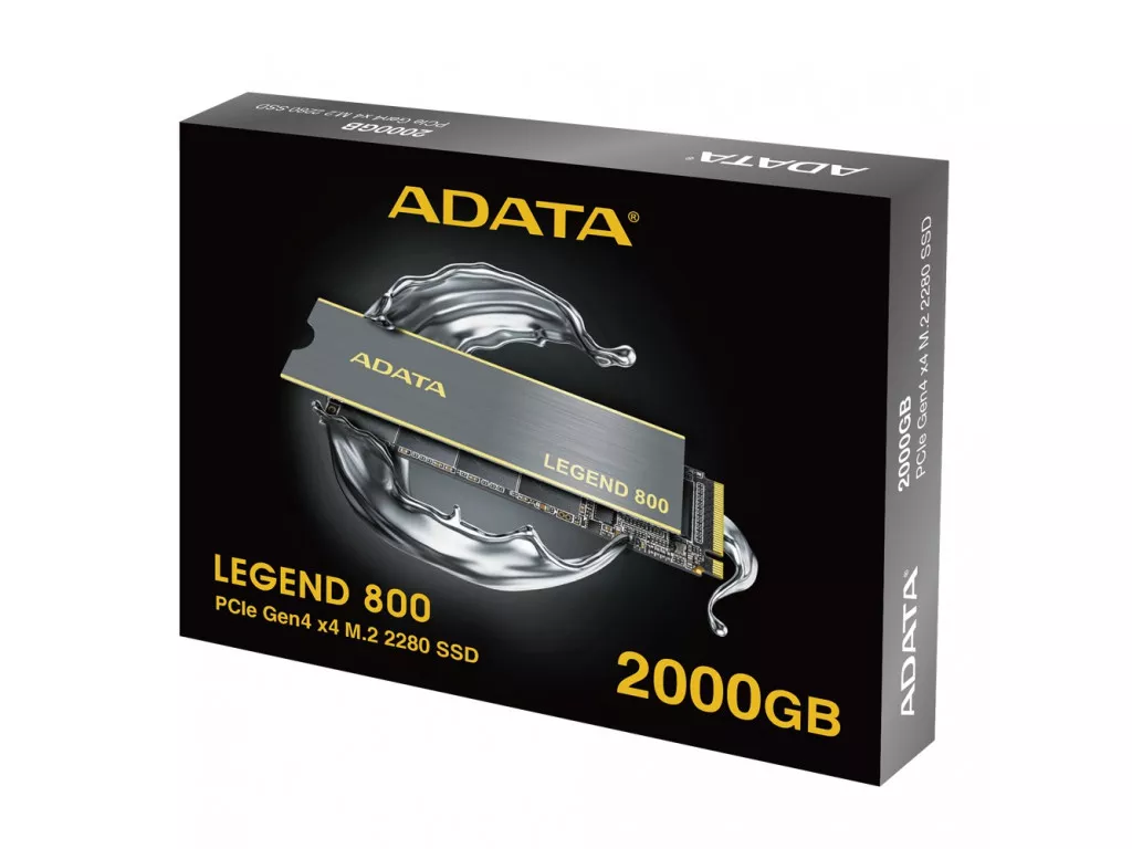 SSD накопитель ADATA LEGEND 800 2 TB (ALEG-800-2000GCS)  Фото №1