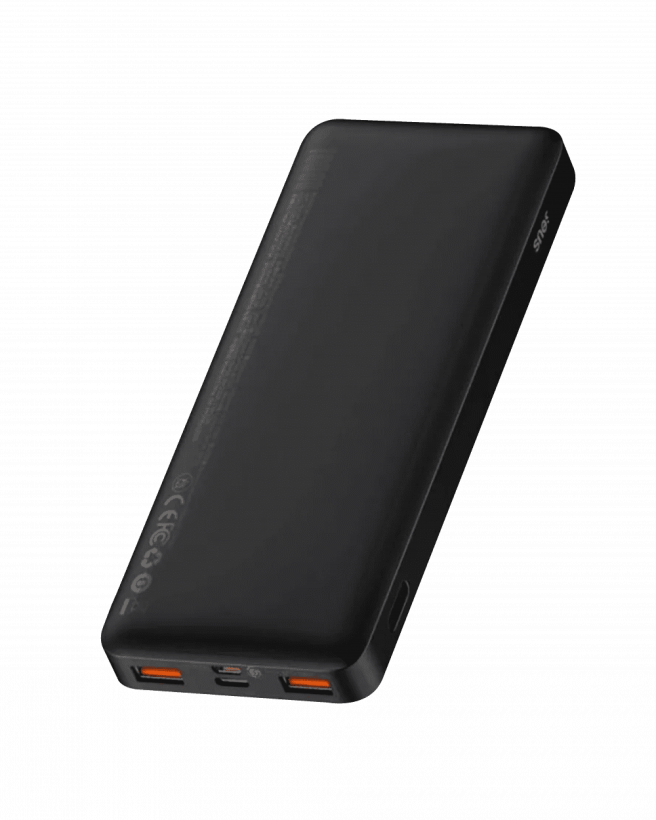 Зовнішній акумулятор (павербанк) Baseus Bipow Digital Display 10000mAh 20W Black (PPDML-L01)  Фото №1