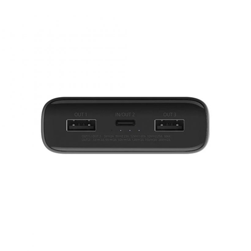 Зовнішній акумулятор (павербанк) Xiaomi Mi 50w Power Bank 20000mAh Black (BHR5121GL, PB200SZM, BHR5080CN)  Фото №0