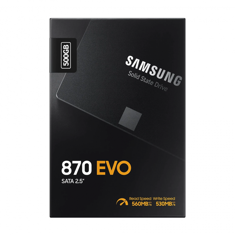 SSD накопичувач Samsung 870 EVO 500 GB (MZ-77E500BW)  Фото №3