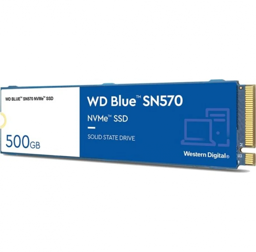 SSD накопичувач WD Blue SN570 500 GB (WDS500G3B0C)  Фото №1