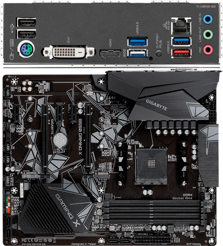 Материнская плата GIGABYTE B550 Gaming X V2  Фото №3