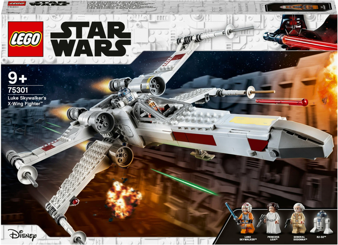 Блоковий конструктор LEGO Star Wars Истребитель X-wing Люка Скайвокера (75301)  Фото №0