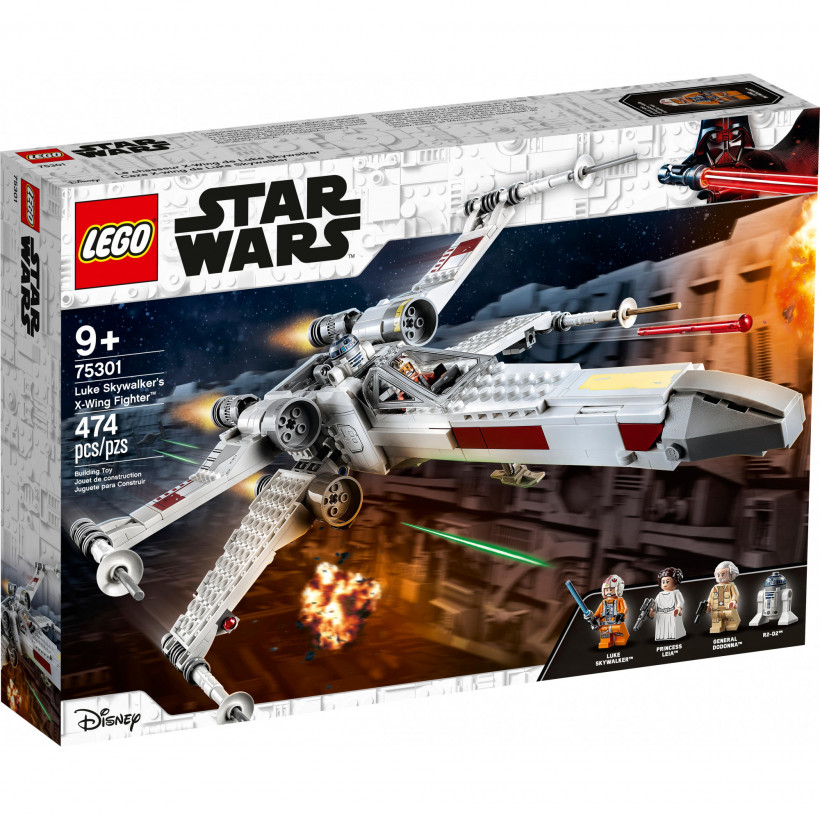 Блоковий конструктор LEGO Star Wars Истребитель X-wing Люка Скайвокера (75301)  Фото №1