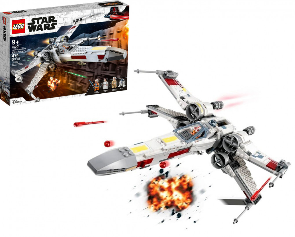 Блоковий конструктор LEGO Star Wars Истребитель X-wing Люка Скайвокера (75301)  Фото №4