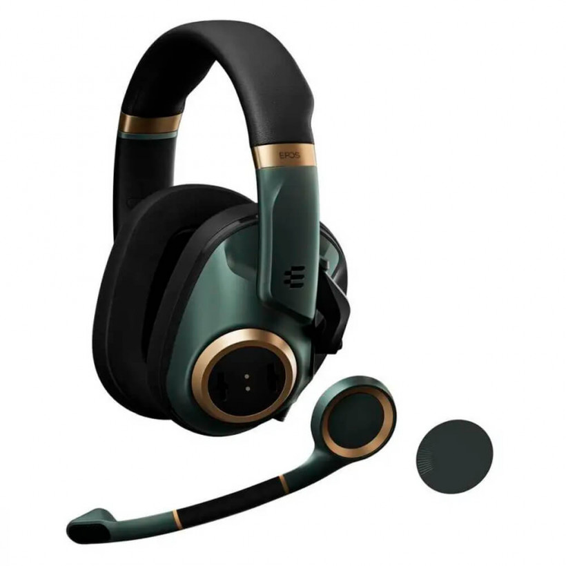 Навушники з мікрофоном Sennheiser EPOS H6PRO Closed Racing Green (1000968)  Фото №4