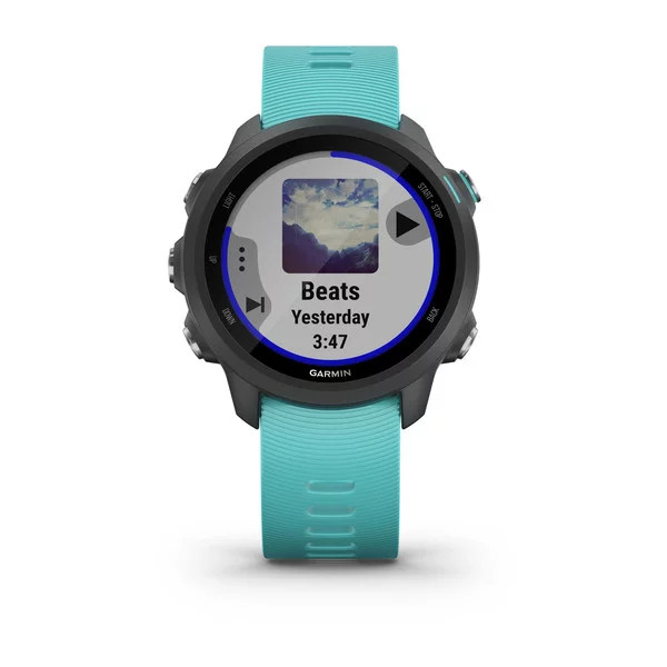 Спортивний годинник Garmin Forerunner 245 Music Aqua (010-02120-32/22)  Фото №0