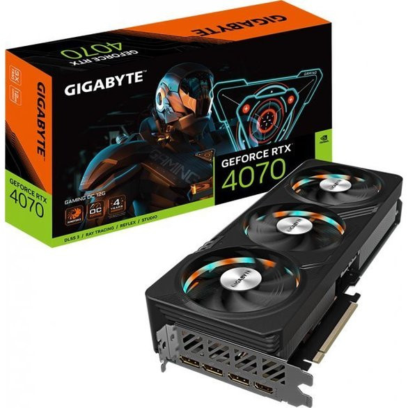 Видеокарта GIGABYTE GeForce RTX 4070 SUPER GAMING OC 12G (GV-N407SGAMING OC-12GD)  Фото №6