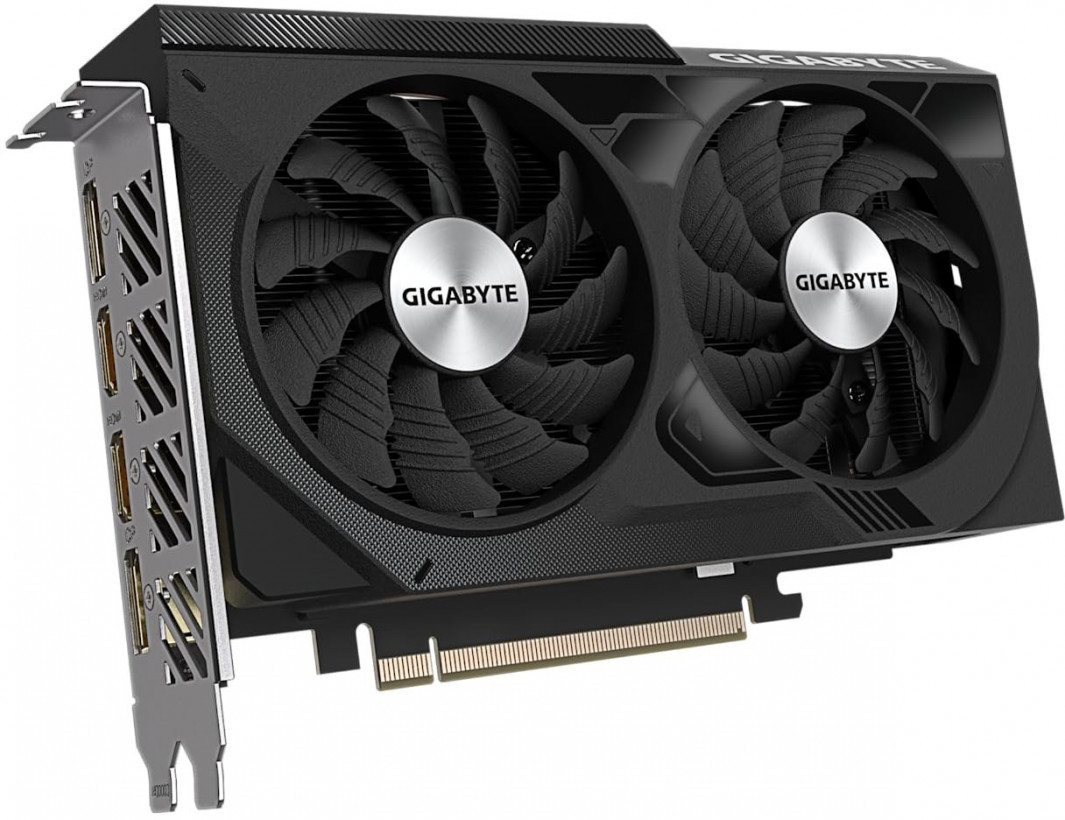 Видеокарта GIGABYTE GeForce RTX 4060 WINDFORCE OC 8G (GV-N4060WF2OC-8GD)  Фото №0