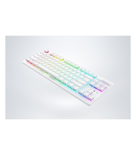 Клавіатура Razer DeathStalker V2 Pro TKL Red Switch White (RZ03-04373500-R3M1)  Фото №1