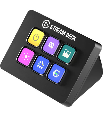 Контролер для стрімінга Elgato Stream Deck Mini Black (10GAI9901)  Фото №0