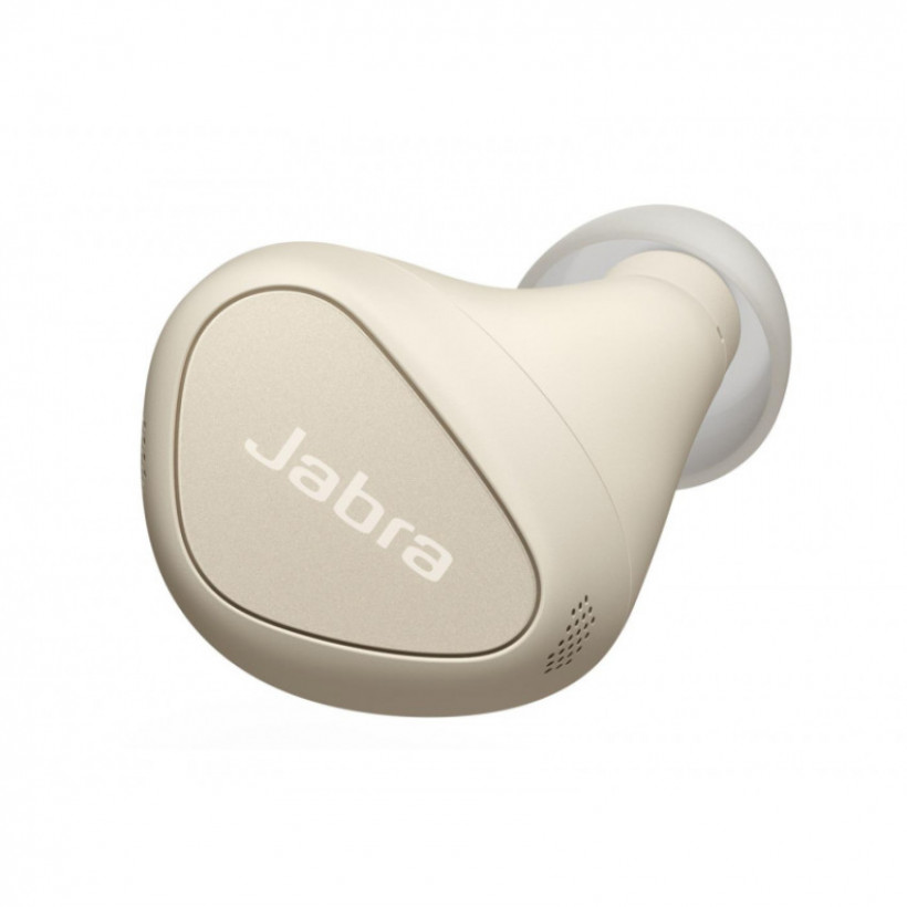 Навушники TWS JABRA Elite 5 Gold Beige (100-99181701-98)  Фото №0