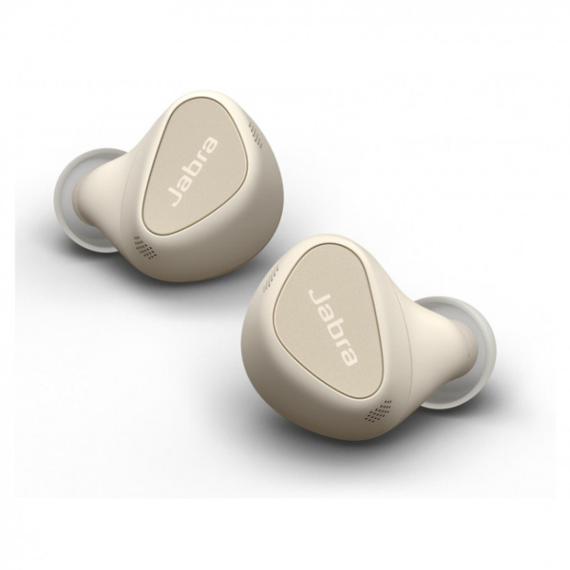 Навушники TWS JABRA Elite 5 Gold Beige (100-99181701-98)  Фото №3