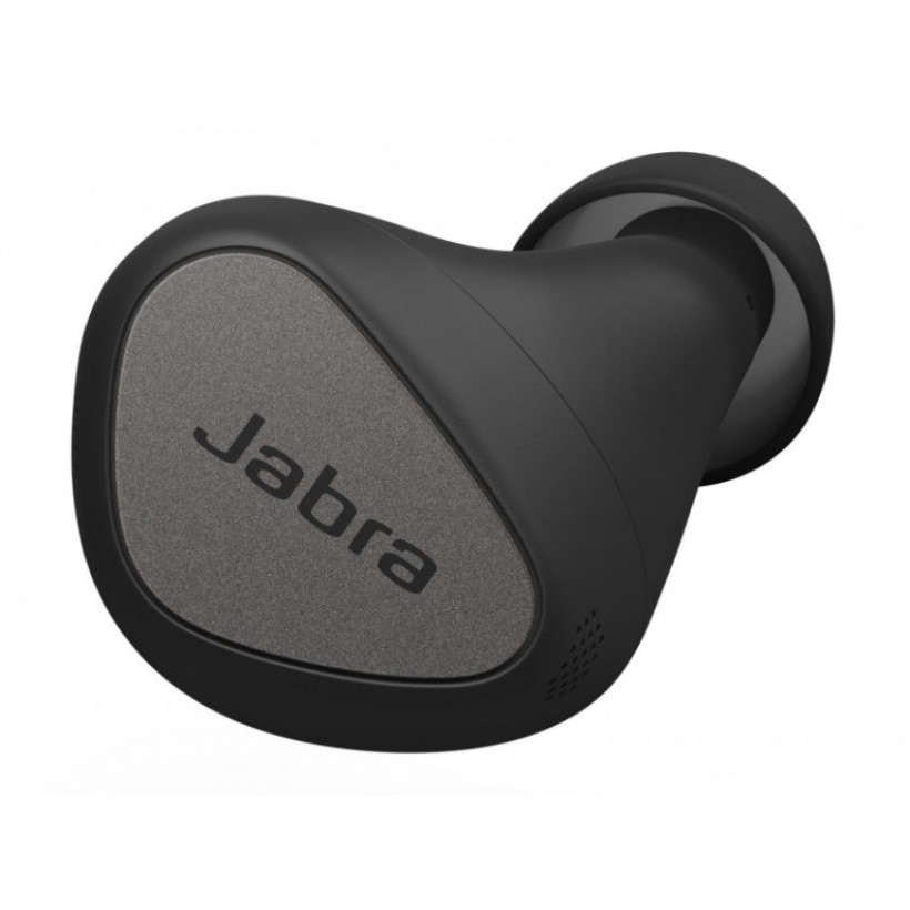 Наушники TWS JABRA Elite 5 Titanium Black (100-99181700-98)  Фото №0