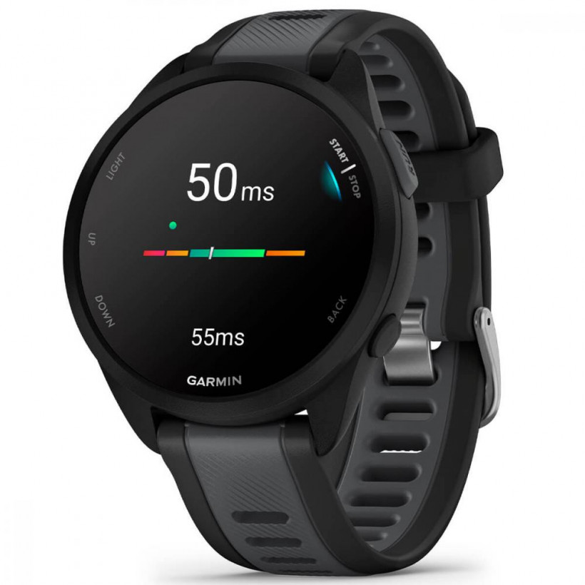 Смарт-годинник Garmin Forerunner 165 Music Black/Slate Gray (010-02863-30)  Фото №0