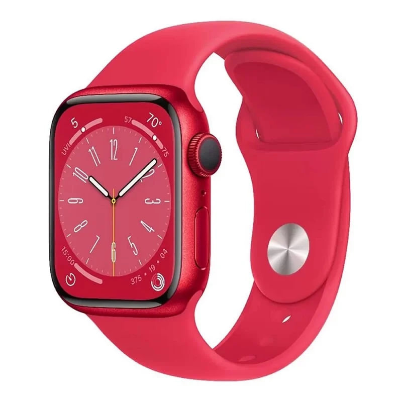 Смарт-часы Apple Watch Series 8 GPS 41mm PRODUCT RED Aluminum Case w. PRODUCT RED S. Band (MNP73, MNUG3)  Фото №0