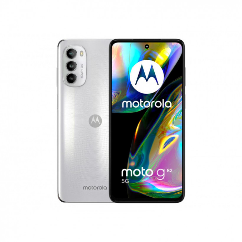 Смартфон Motorola Moto G82 6/128GB White Lily (PAUA0023)