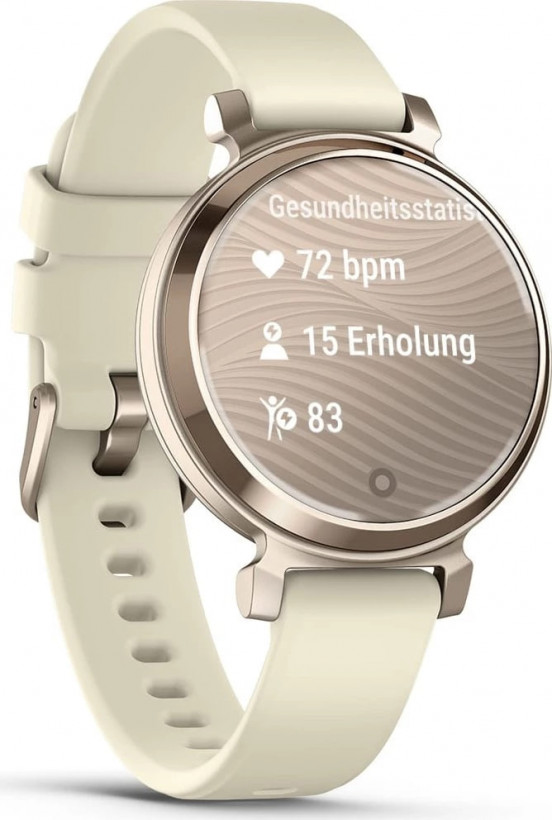 Смарт-годинник Garmin Lily 2 Cream Gold with Coconut Silicone Band (010-02839-00)  Фото №1