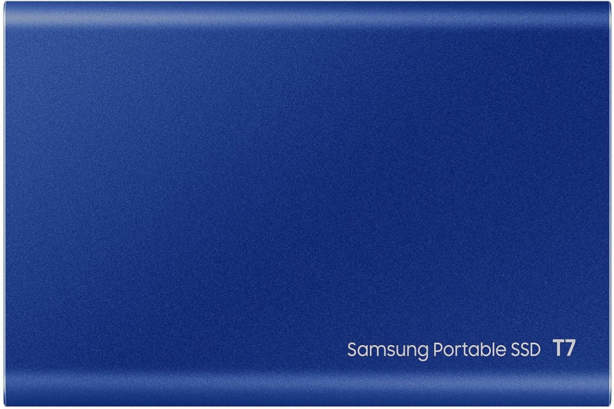 SSD накопитель Samsung T7 1TB Indigo Blue (MU-PC1T0H/WW)  Фото №2