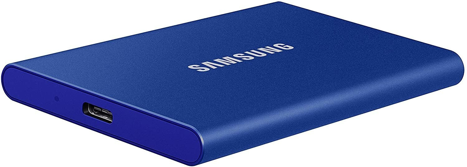 SSD накопитель Samsung T7 1TB Indigo Blue (MU-PC1T0H/WW)  Фото №4