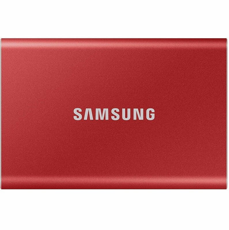 SSD накопичувач Samsung T7 2 TB Red (MU-PC2T0R/WW)