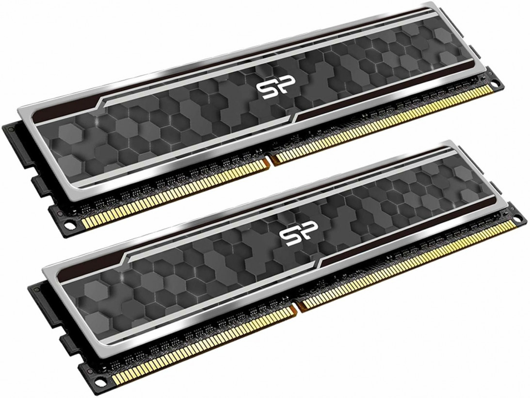 Память для настольных компьютеров Silicon Power 16 GB (2x8GB) DDR4 3200 MHz (SP016GXLZU320BDAJ5)  Фото №0