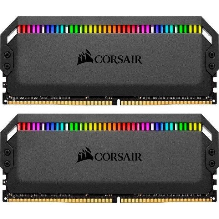 Память для настольных компьютеров Corsair 32GB (2x16GB) DDR4 3600MHz Dominator Platinum RGB (CMT32GX4M2Z3600C18)  Фото №0