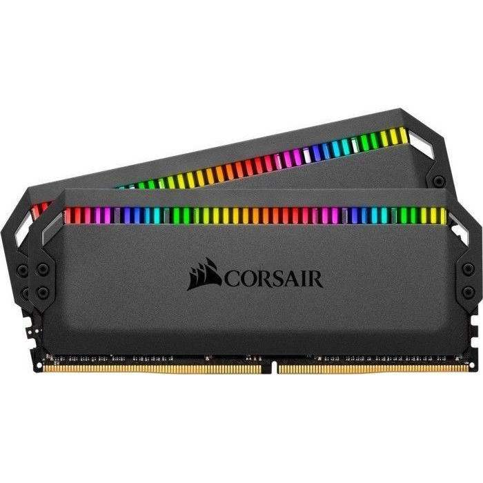 Память для настольных компьютеров Corsair 32GB (2x16GB) DDR4 3600MHz Dominator Platinum RGB (CMT32GX4M2Z3600C18)  Фото №1