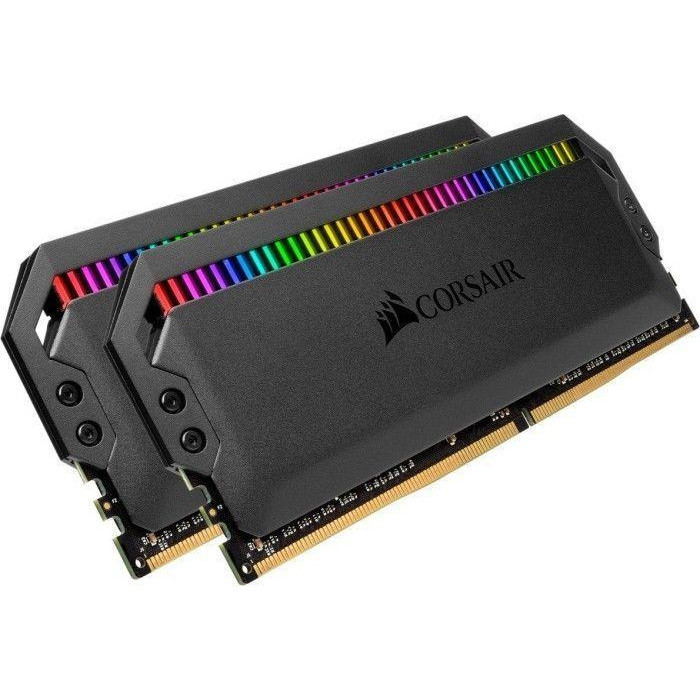 Память для настольных компьютеров Corsair 32GB (2x16GB) DDR4 3600MHz Dominator Platinum RGB (CMT32GX4M2Z3600C18)  Фото №2