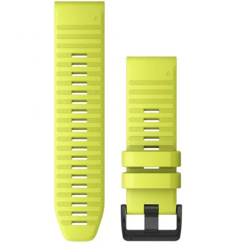 Ремешок Garmin Ремешок для Fenix ??6x 26mm QuickFit Amp Yellow Silicone bands (010-12864-04)