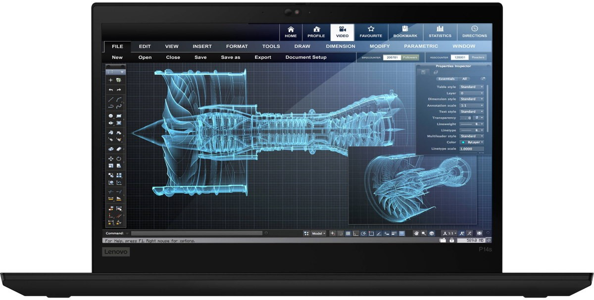 Ноутбук Lenovo ThinkPad P14 Gen 1 (20Y10001CK)  Фото №2