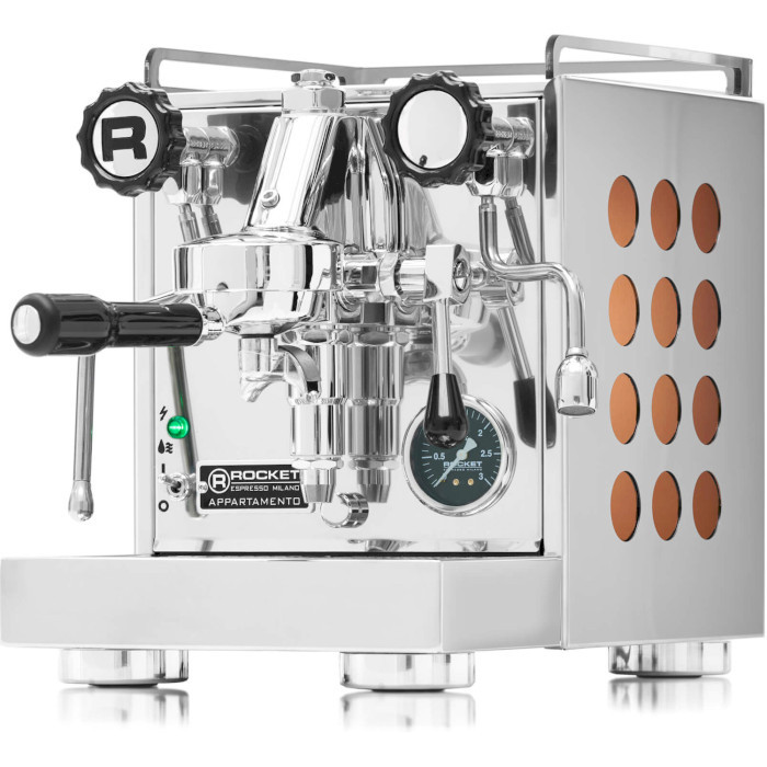 Кавомашина ROCKET ESPRESSO Appartamento Inox Copper (RE501A1C11)  Фото №0