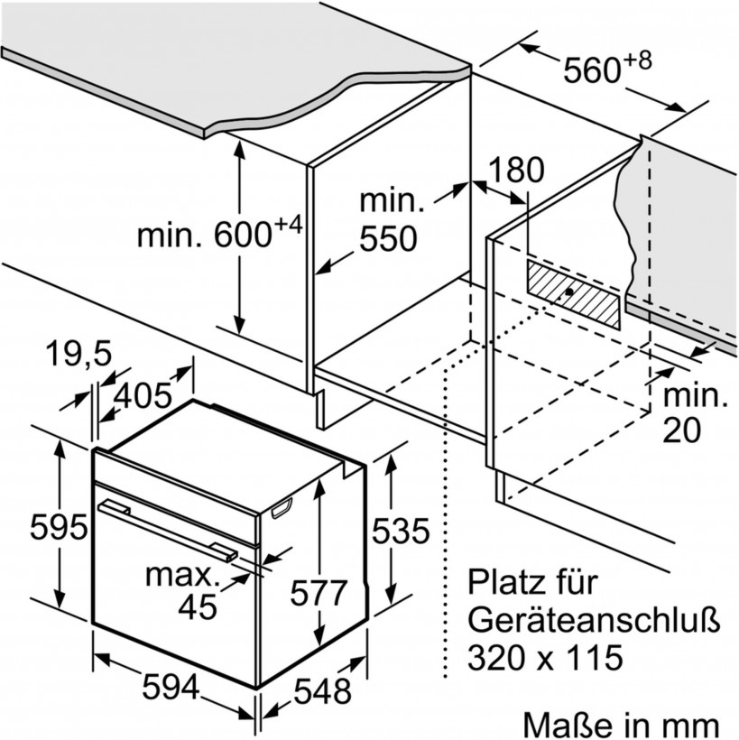 Духовка електрична Bosch HSG636ES1  Фото №10