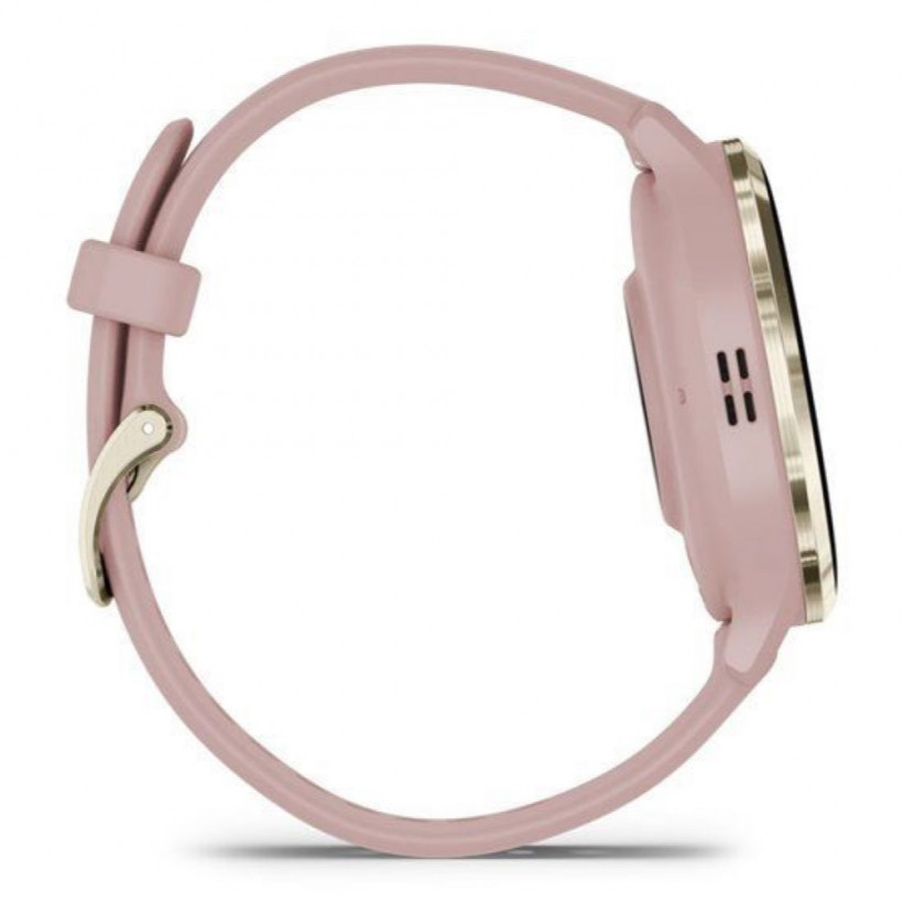 Смарт-годинник Garmin Venu 3S Soft Gold S. Steel Bezel w. Dust Rose Case and S. Band (010-02785-03)  Фото №3