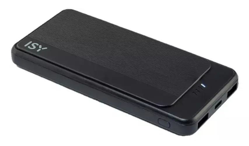 Зовнішній аккумулятор ISY IPP-10000-C-BK (powerbank)  Фото №1