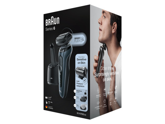 Електробритва чоловіча Braun Series 6 60-N7650cc  Фото №6