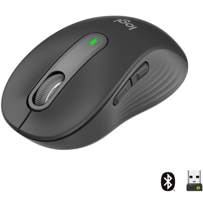 Мышь Logitech Signature M650 L Wireless Mouse Graphite (910-006236)  Фото №0