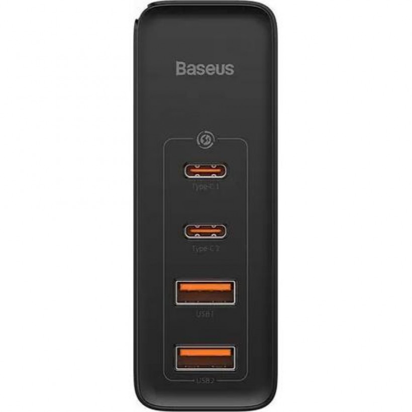 Мережевий зарядний пристрій Baseus GaN2 Pro 2x USB-A 2x USB-C 3 A (BSU2726BLK)  Фото №1