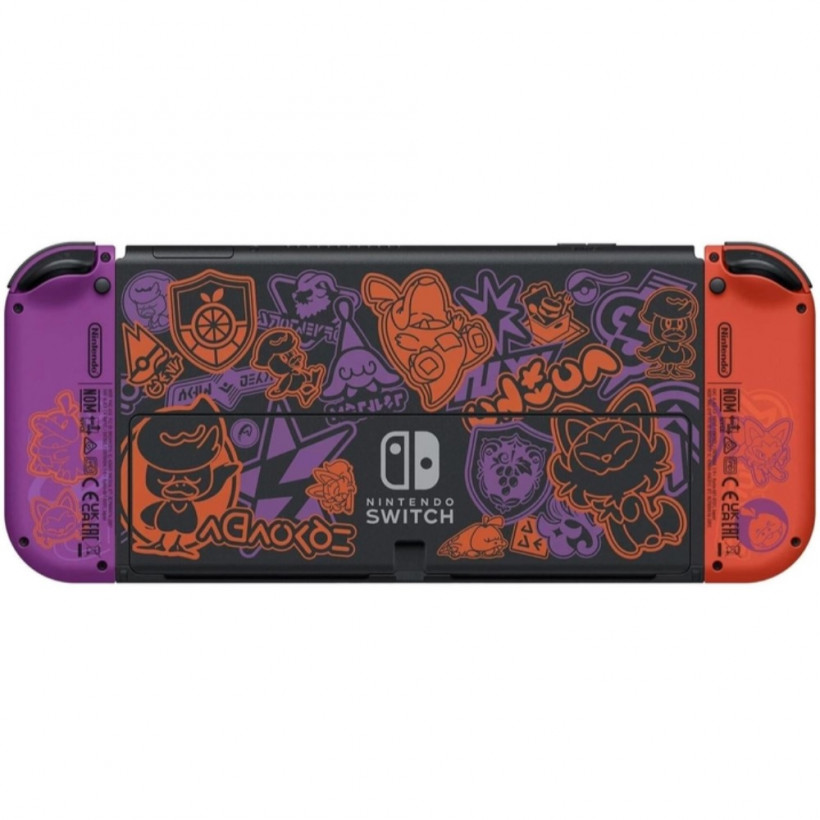 Портативная игровая приставка Nintendo Switch OLED Model Pokemon Scarlet &amp; Violet Edition  Фото №0