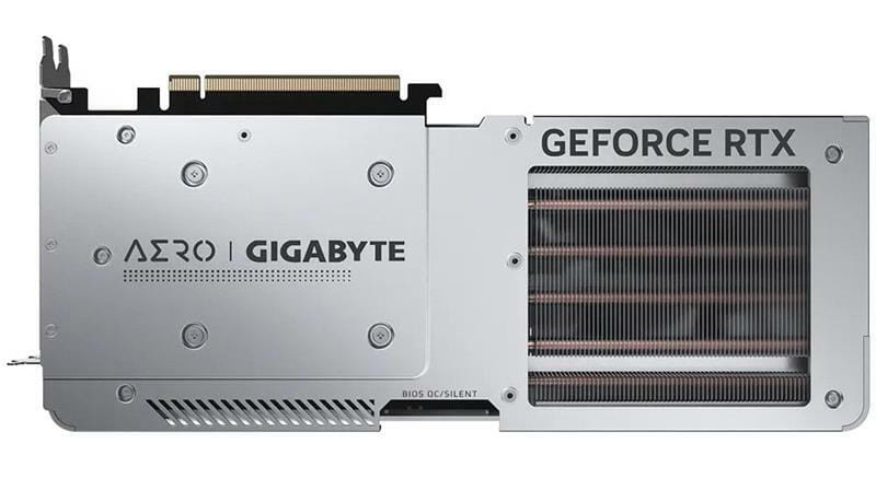 Видеокарта GIGABYTE GeForce RTX 4070 Ti SUPER AERO OC 16G (GV-N407TSAERO OC-16GD)  Фото №4