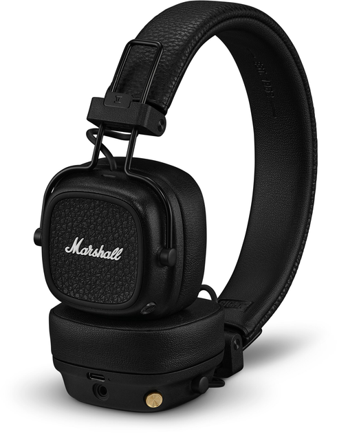 Наушники с микрофоном Marshall Major V Black (1006832)  Фото №5