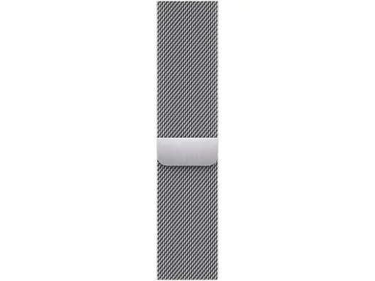 Смарт-годинник Apple Watch Series 9 GPS + Cellular 45mm Silver S. Steel Case w. Silver Milanese Loop (MRMQ3)  Фото №9