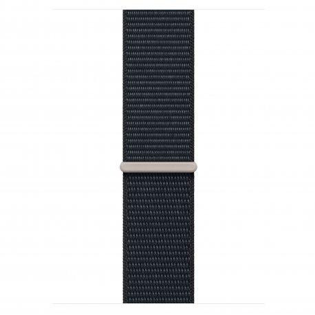 Смарт-годинник Apple Watch Series 9 GPS + Cellular 45mm Graphite S. Steel Case w. Midnight S. Loop (MRQN3+MT593)  Фото №1